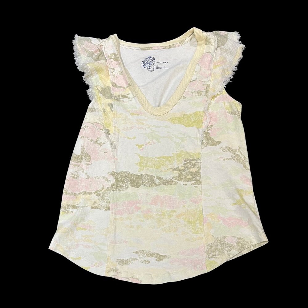 Anthropologie Pilcro XS Light Yellow Tank Top – 100% Cotton